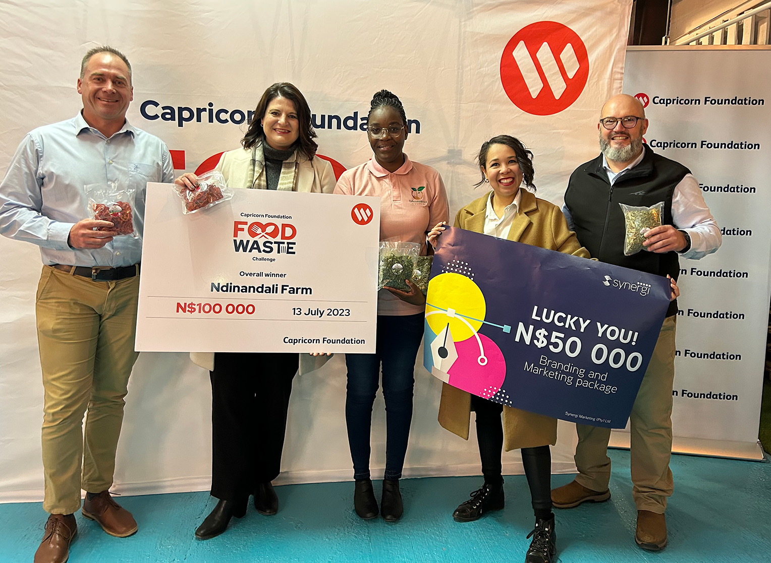 2023 Capricorn Foundation Food Waste Challenge overall winner